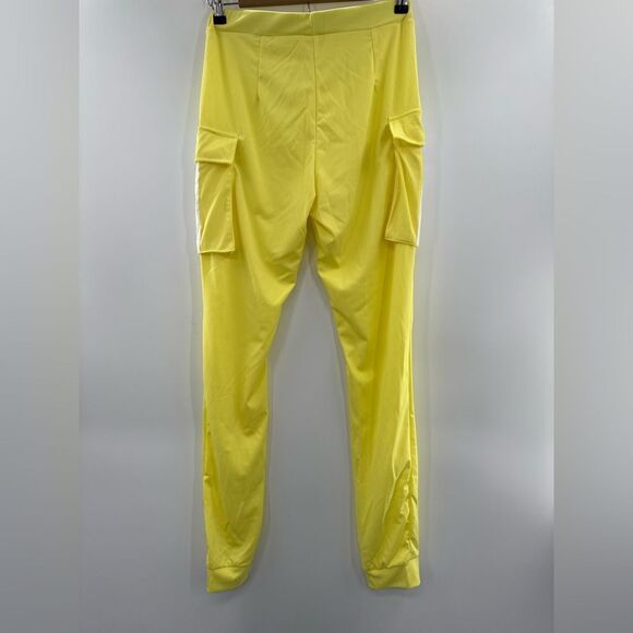 3For$20 Unbranded Yellow Tights with Pockets NWOT Size Large - Picture 1 of 3